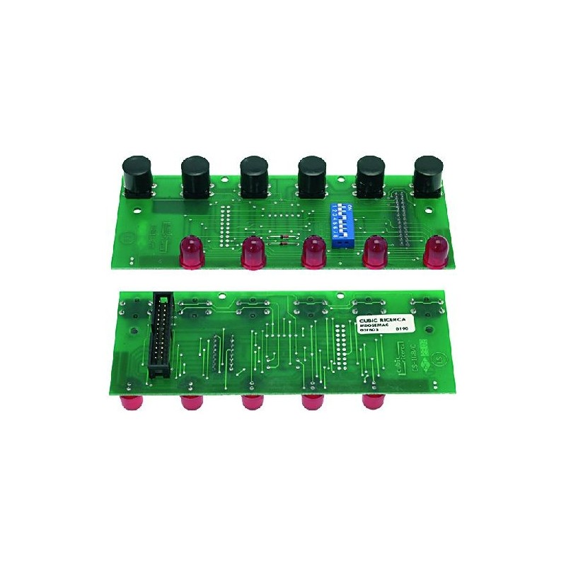 CIRCUIT BOARD 6 BUTTONS