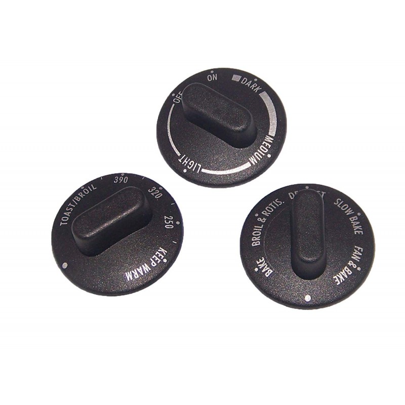 Delonghi Toaster 3 Knob Set For EO2058