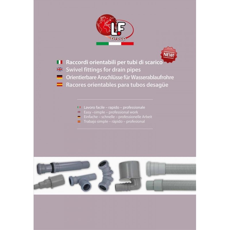 SWIVEL FITTINGS FOR DRAIN PIPES