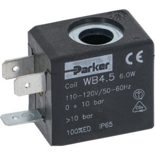COIL PARKER WB4.5 6W 115V 50/60Hz