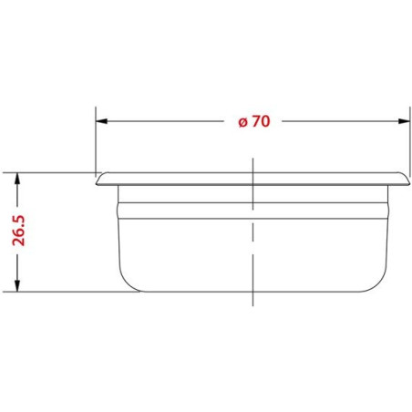 IMS PRECISION FILTER 2 CUPS 14/20 g H26.5