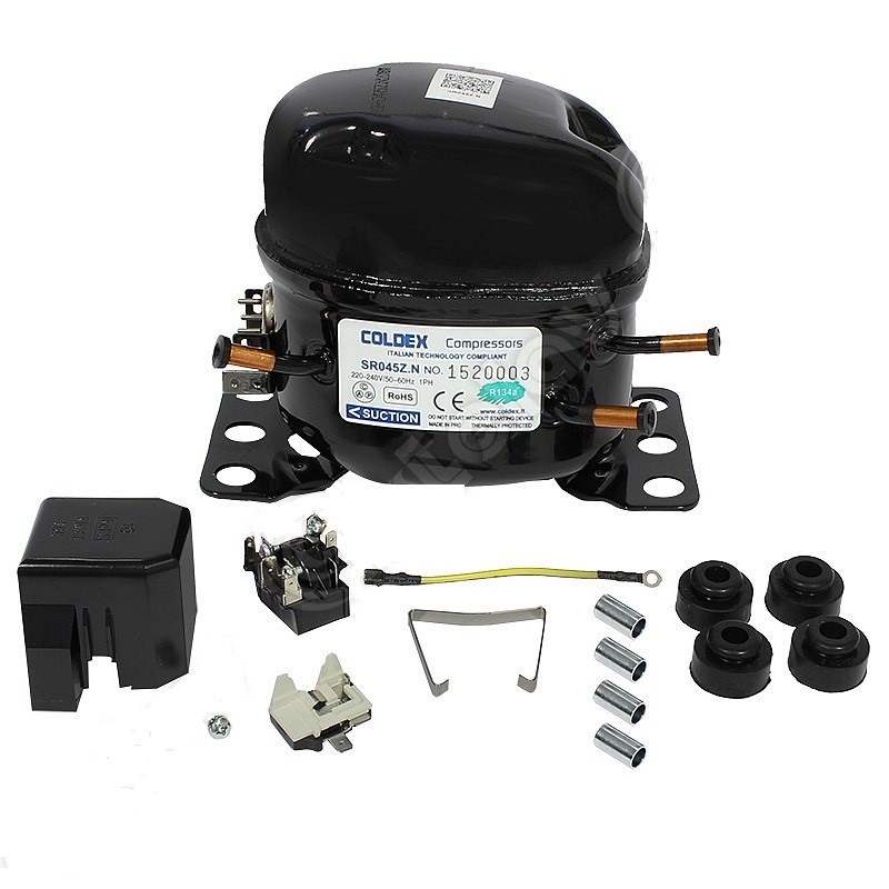 COMPRESSOR COLDEX R134A  1/8 HP Volt 220/240 V