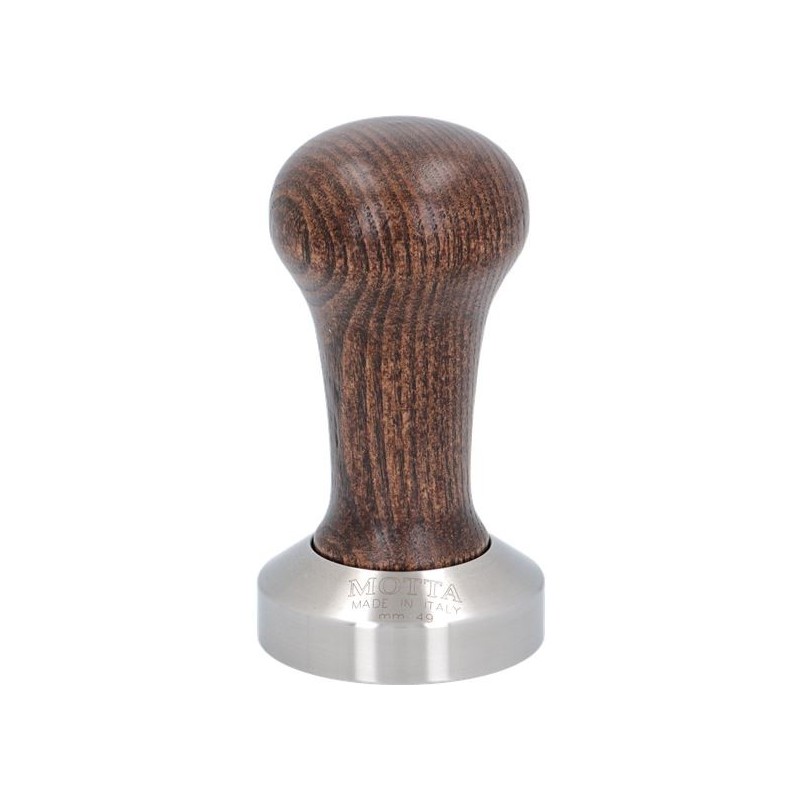 WOOD AND S/STEEL COFFEE TAMPER ø 49 mm