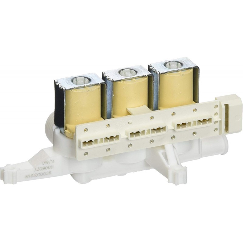 GE WH13X10026 WASHER TRIPLE WATER INLET VALVE
