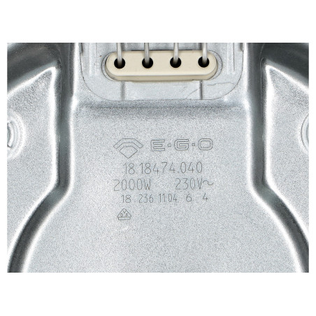 EGO 1218474040 ELECTRIC HOT PLATE ø 180 mm 2000W 230V