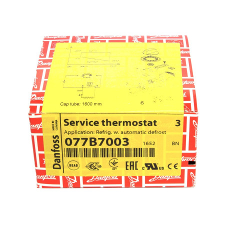 DANFOSS THERMOSTAT REFRIGERATOR 077B7003 [W5-30103]
