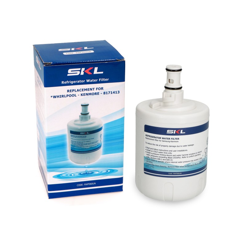 WHIRLPOOL 8171413  EDR8D1, FILTER 8 FRIDGE WATER FILTER