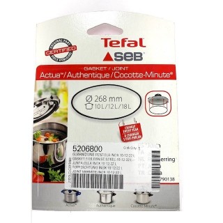 TEFAL 790138 GASKET FOR PAN ST/STEEL 10/12/22 L