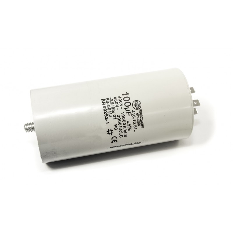 DUCATI CAPACITOR 100ΜF 450V 50/60HZ