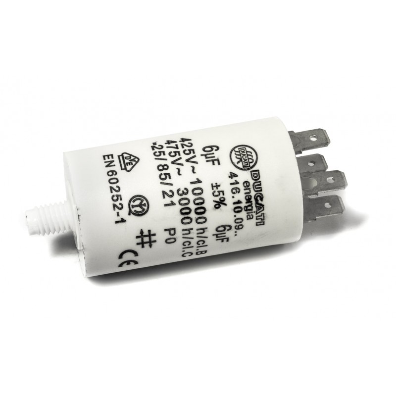DUCATI ENERGIA CAPACITOR 6µF 450V 50/60Hz