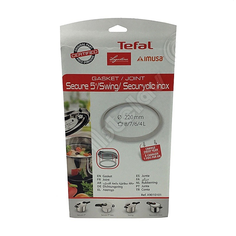TEFAL X9010101 PRESSURE COOKER COOKWARE