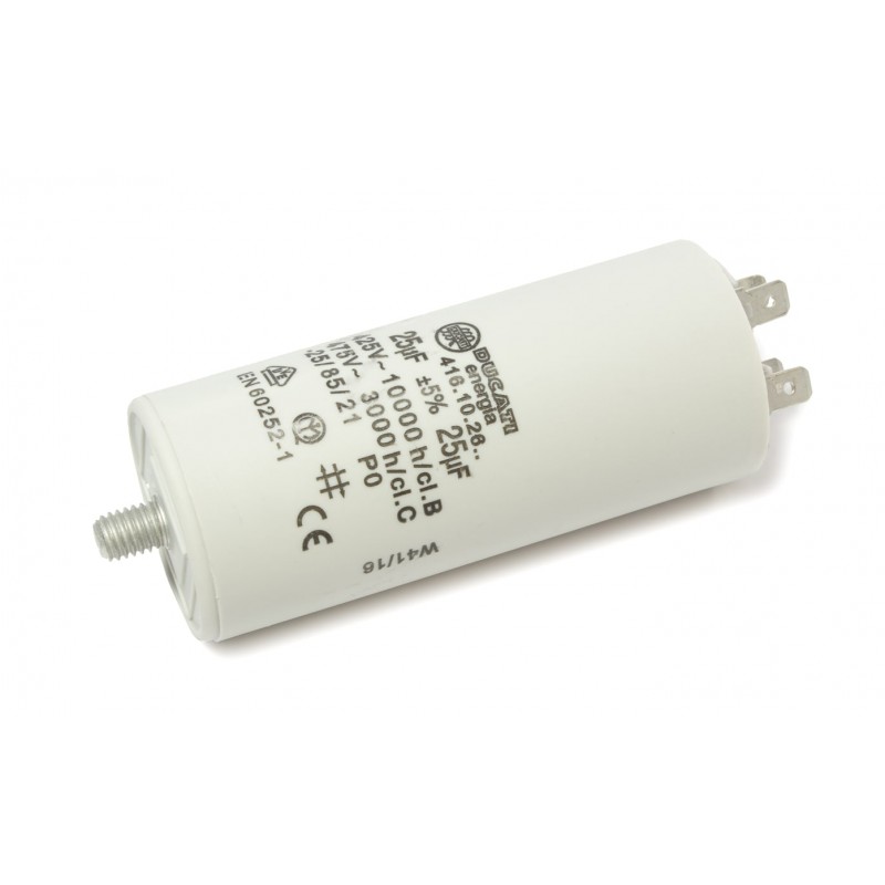 DUCATI CAPACITOR 25µF 450V 50/60Hz