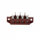 TERMINAL BLOCK 4-POLES FV173 40A 600V