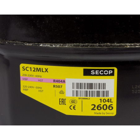 COMPRESSOR SC12MLX 208-230V 60HZ R404A
