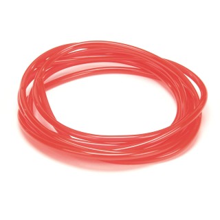 TUBE PVC RED ø 4x6 MM FOR DETERGENT. 8FT Long Section