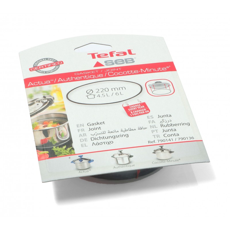 TEFAL, SEB 790141 PRESSURE COOKER GASKET