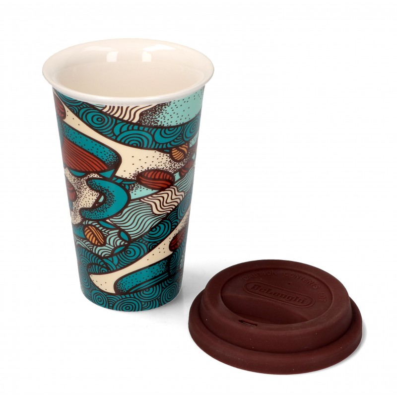 DELONGHI DOUBLE WALL CERAMIC MUG THE TASTER