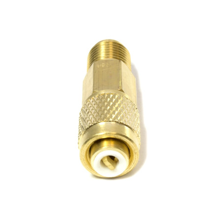HOSE ADAPTER F. 1/4 M. 5/16 SAE STRAIGHT