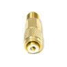 HOSE ADAPTER F. 1/4 M. 5/16 SAE STRAIGHT