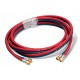 WELDING TWIN RUBBER HOSE CONNECTED Ø 6,3X13,3MM