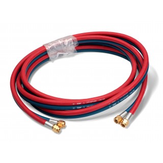 WELDING TWIN RUBBER HOSE CONNECTED Ø 6,3X13,3MM