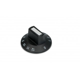 EGO BLACK KNOB  POSITIONS 0-12