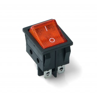 BIPOLAR YELLOW LIGHT SWITCH 16A 250V, 20A 125V