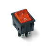 BIPOLAR YELLOW LIGHT SWITCH 16A 250V, 20A 125V
