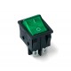 BIPOLAR GREEN LIGHT SWITCH 16A 250V, 20A 125V
