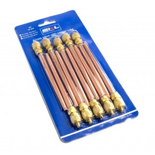 ACCESS VALVE WITH COPPER TUBE 10CM Ø 1/4" KIT 10PCS