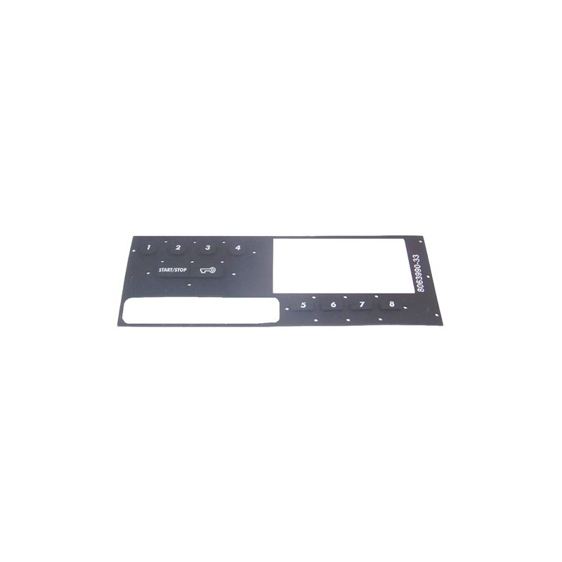 UNIT DISPLAY KEYBOARD 8063990-33