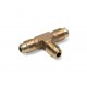 TEE SAE FLARE 1/4 M X 1/4 X 1/4 M
