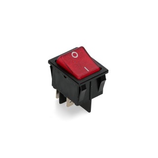 SWITCH BIPOLAR RED LIGHT  20A