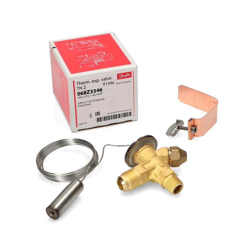 DANFOSS 068Z3346 EXPANSION VALVE TN2 R134 FLARE