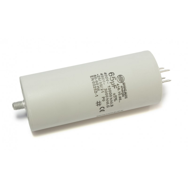DUCATI CAPACITOR 65µF 450V 50/60Hz