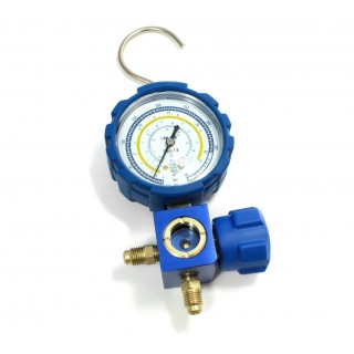 SINGLE GAUGE VMG-1-S-L WITH SIGHT GLASS