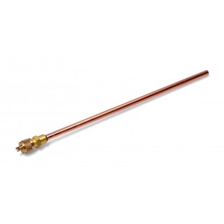 ACCESS VALVE WITH COPPER TUBE 20CM Ø6MM
