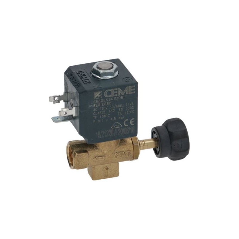 SOLENOID MIXING VALVE  ø 1/4" 230V