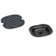 PAVONI PLASTIC TRAY  WITH CUP SUPPORT GRID PLASTIC