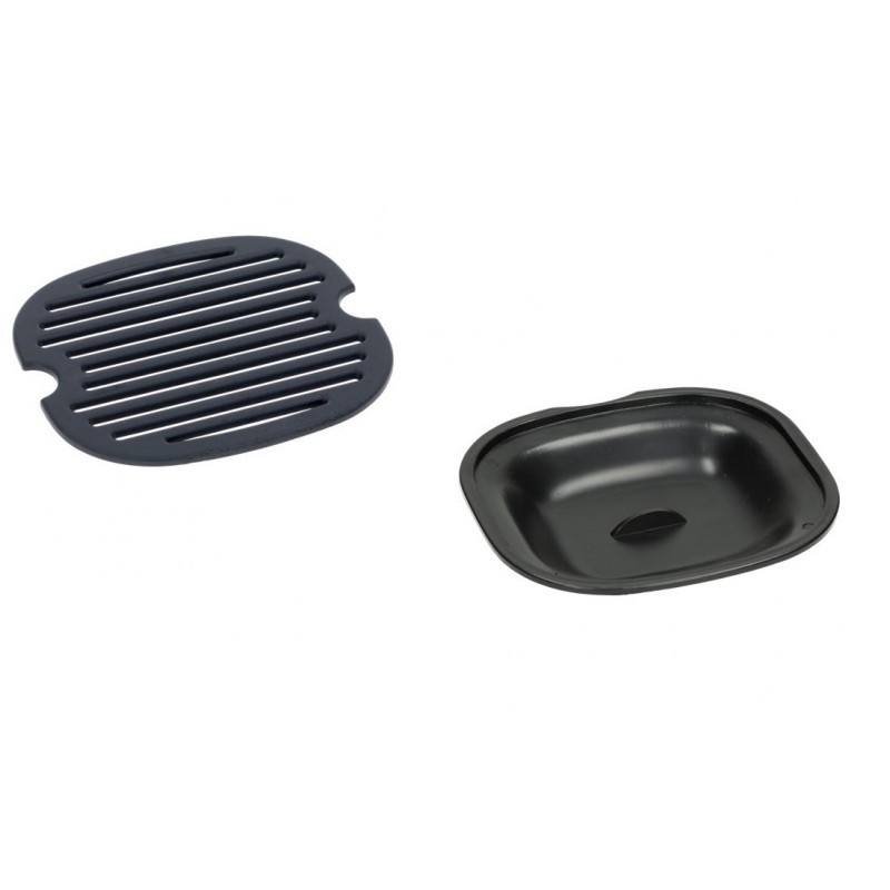 PAVONI PLASTIC TRAY  WITH CUP SUPPORT GRID PLASTIC