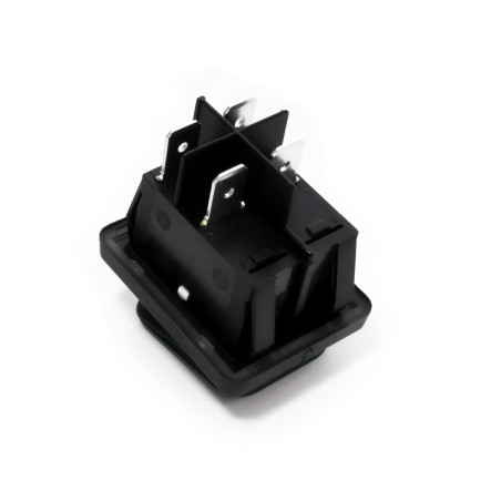 SWITCH ROCKER LIGHTED GREEN