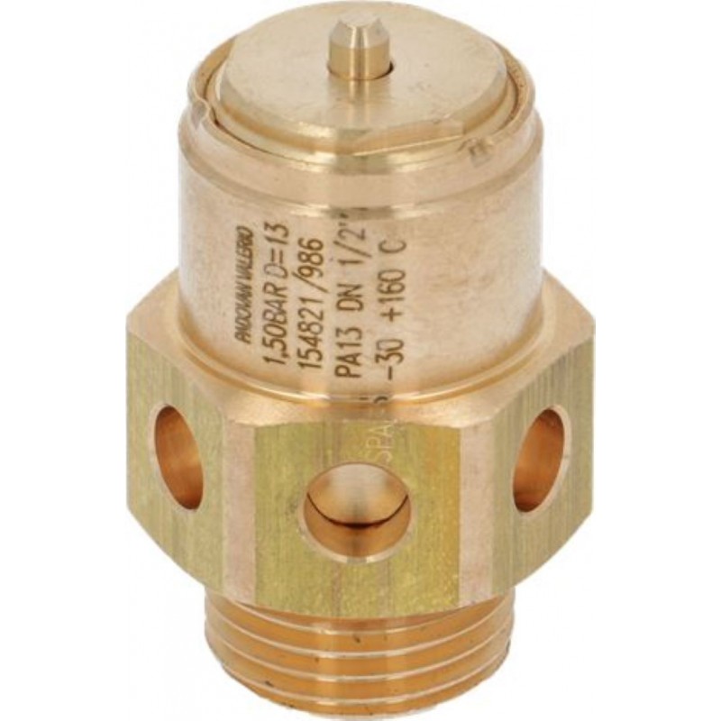 BOILER VALVE ø 1/2" 1.5 BAR FOR SPAZIALE