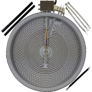 RADIANT SURFACE ELEMENT 9 3/4" 3300/1400W WITH WIRE KIT