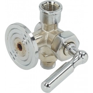 PRESSURE-GAUGE HOLDING FAUCET ø 1/4"MF