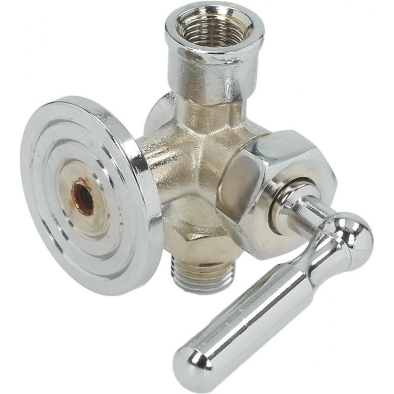 PRESSURE-GAUGE HOLDING FAUCET ø 1/4"MF