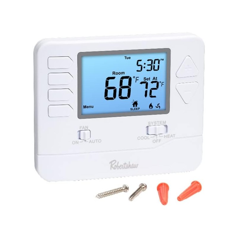 ROBERTSHAW RS9110 PRO SERIES PROGRAMMABLE THERMOSTAT  Thermostat