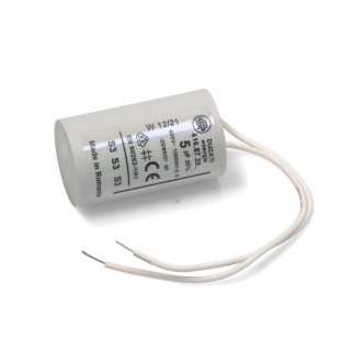 DUCATI CAPACITOR 5µF C/CABLE 450V 50/60Hz