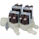 WASHING MACHINE INLET VALVE 4 WAYS 230V 50/60Hz