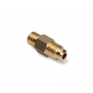 SAE FLARE UNION 1/4SAE M X 1/8NPT M