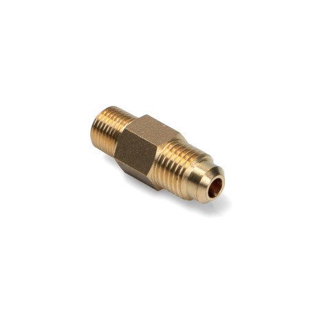 SAE FLARE UNION 1/4SAE M X 1/8NPT M